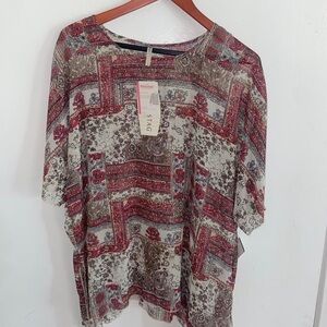 Super cute y2k blouse dress short sleeve feminine hipster shirt summer fashion